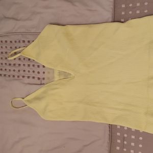 Free People NWOT mesh tank M/L